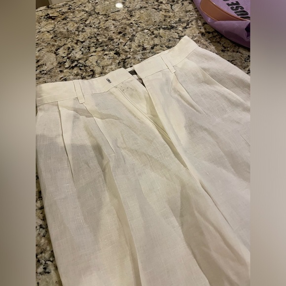 Enza costa white French linen size 24 - Picture 2 of 4